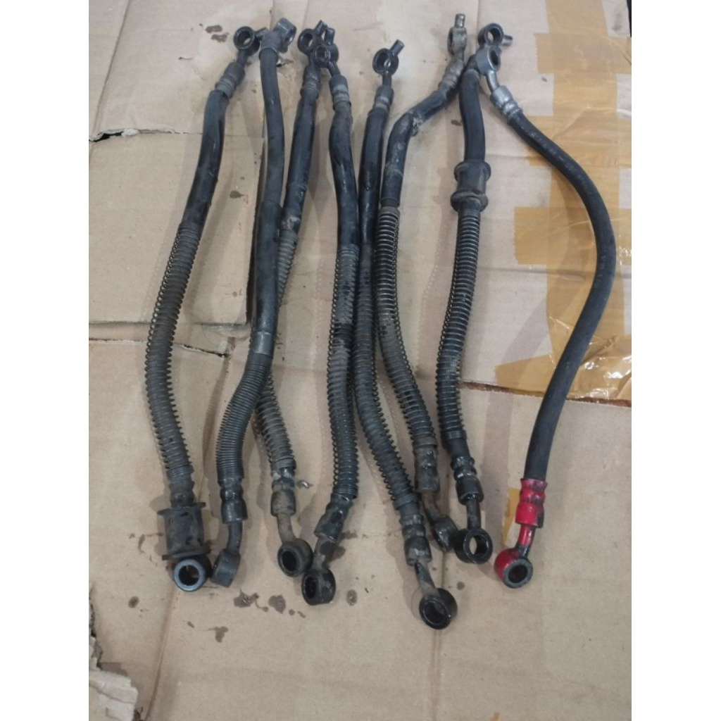 selang rem belakang ori copotan ninja r/rr nominus