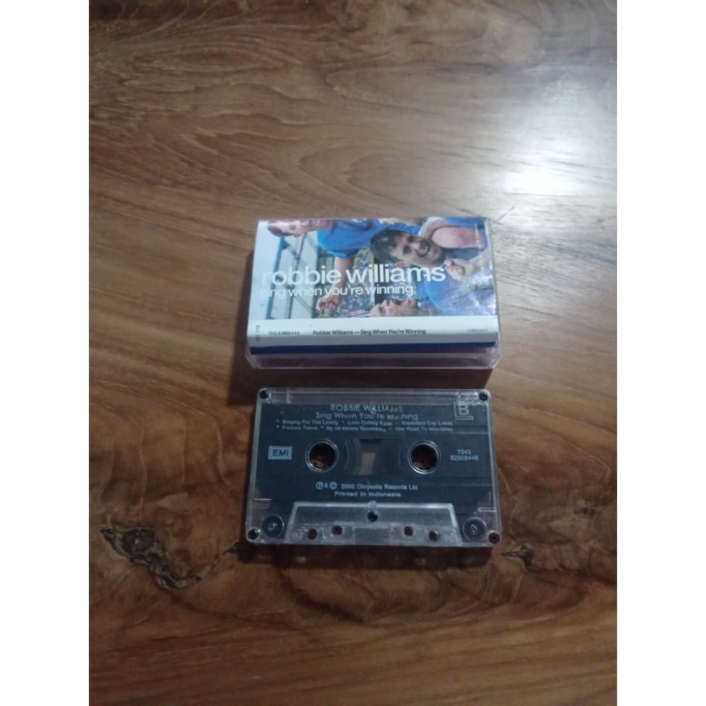 Kaset Pita ROBBIE WILLIAMS Original,Kaset Tape ROBBIE WILLIAMS Murah, Kaset Tape Original Murah