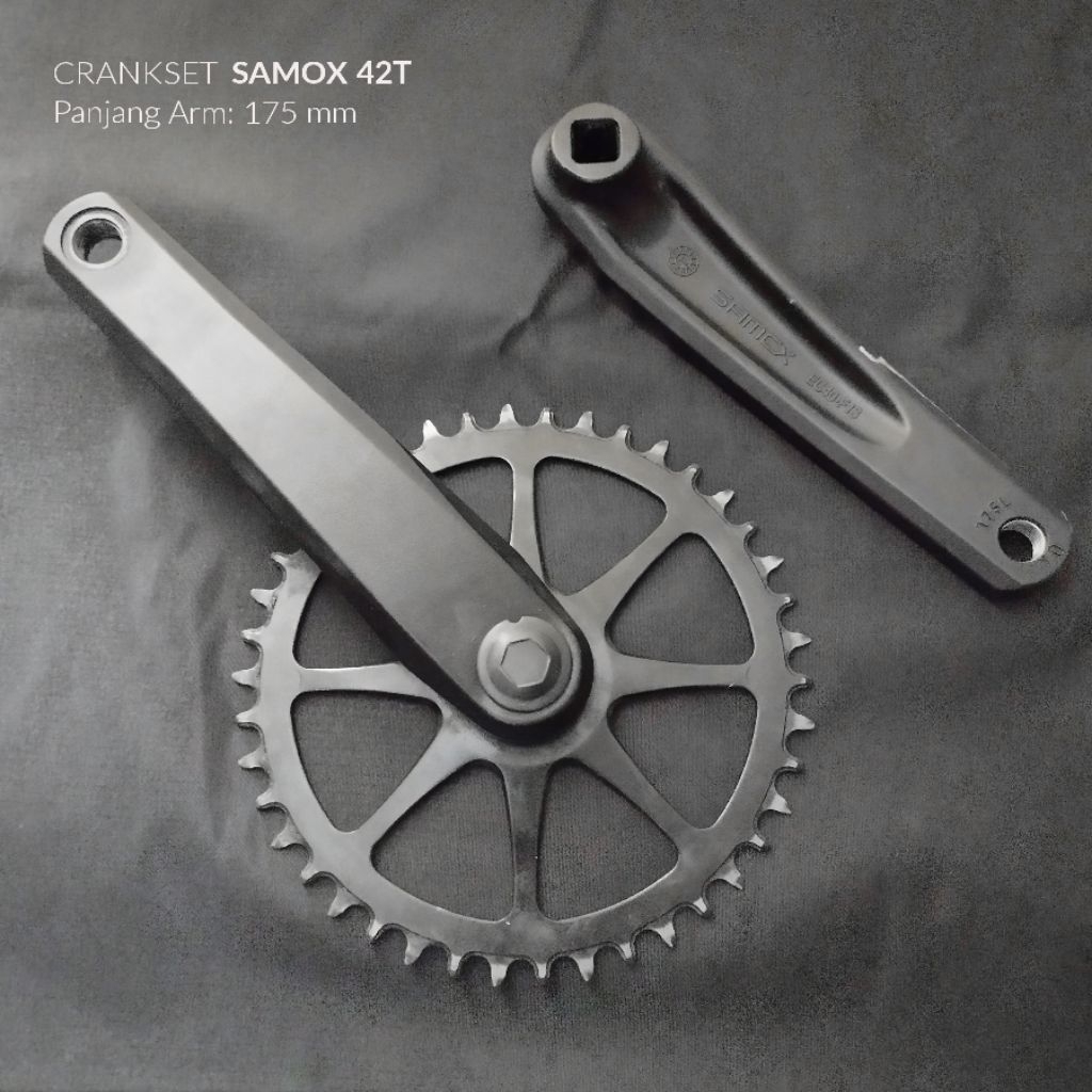 Crankset SAMOX 42T Lepasan Marin DSX