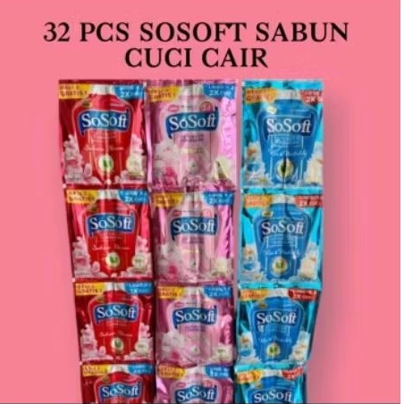 So soft deterjen cair
