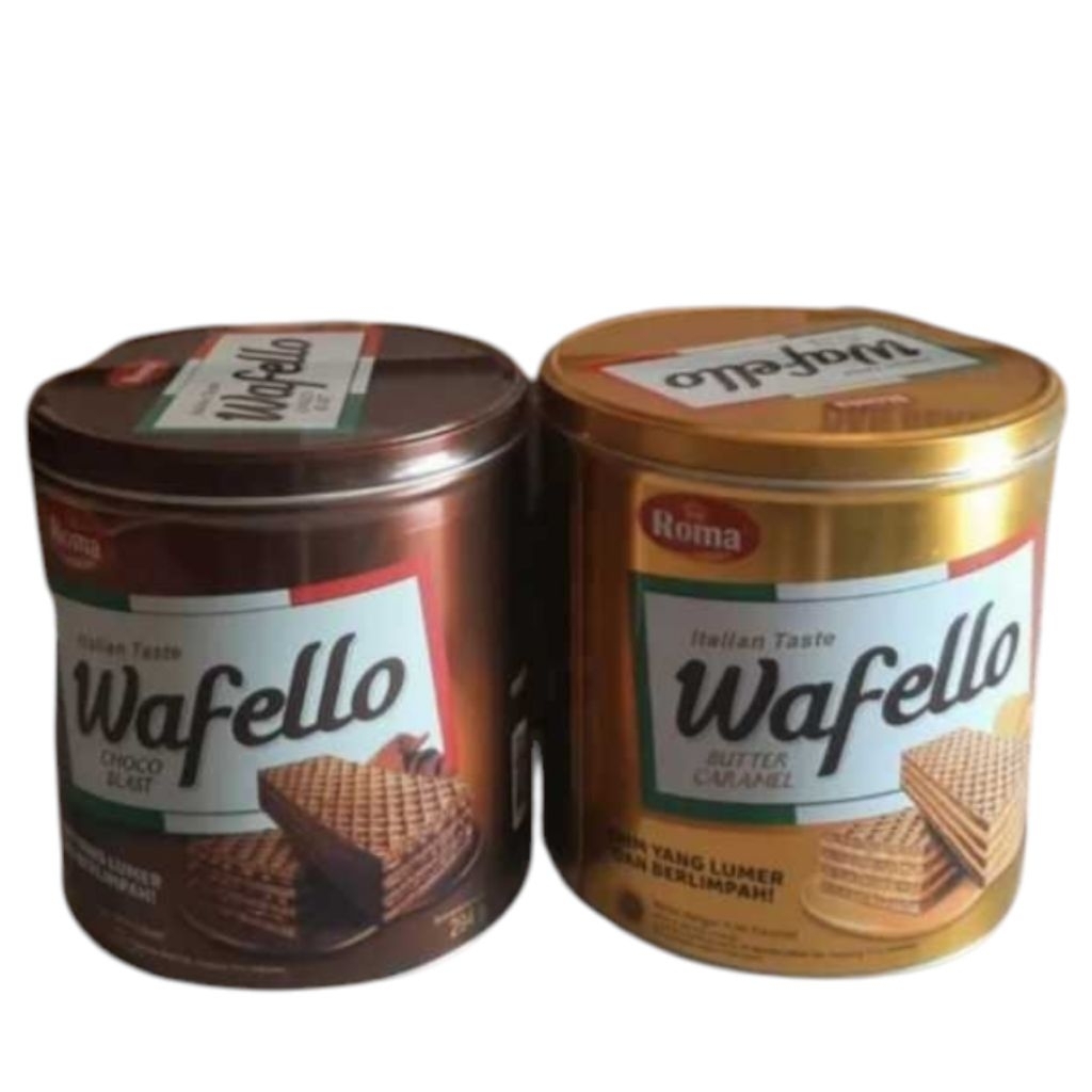 Roma Wafer Wafello kaleng termurahh