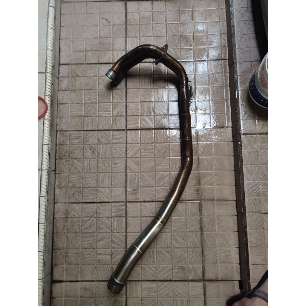 HEADER LEHERAN KNALPOT R9 CBR250RR INLET 50/51 SECOND PEMAKAIAN