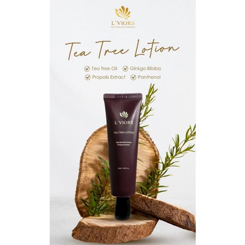 L'VIORS Tea Tree Lotion (cream jerawat) LVIORS