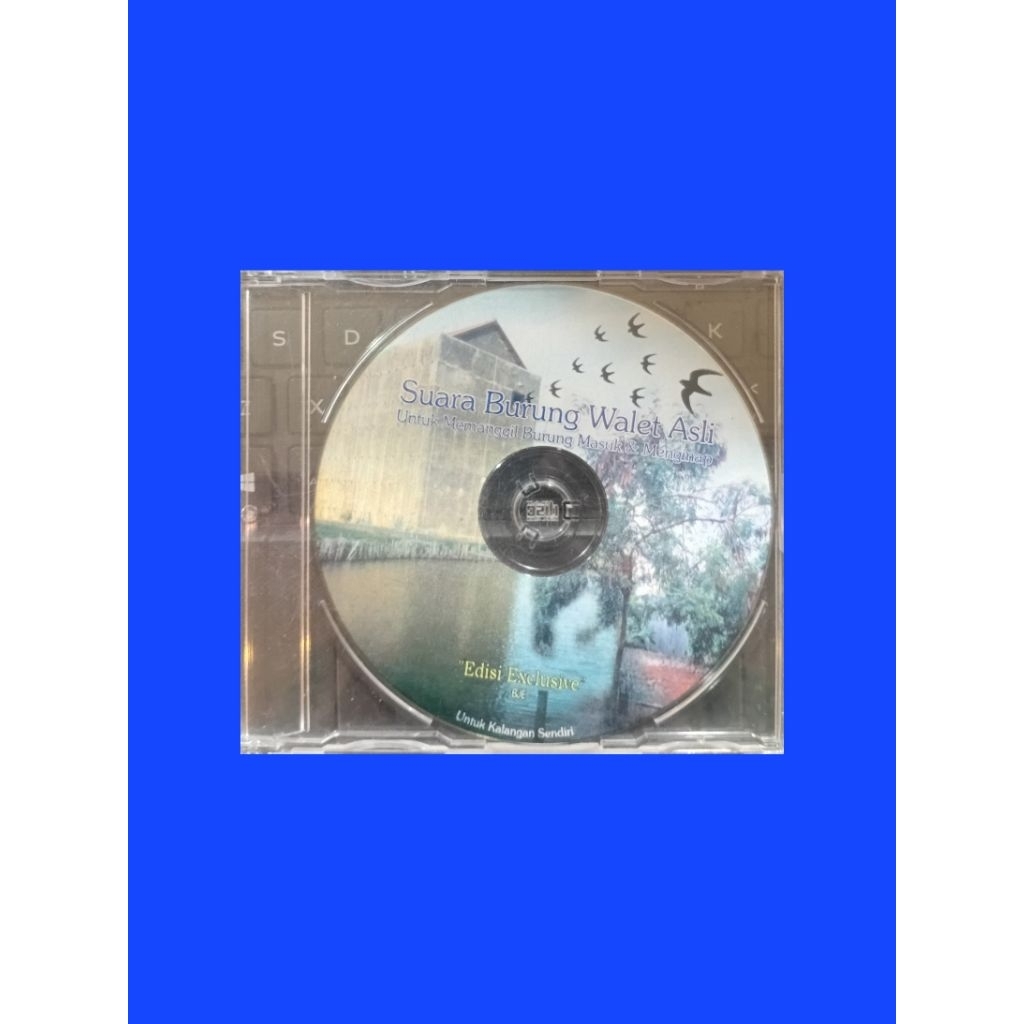 CD Suara Burung Walet Asli ( no cover)