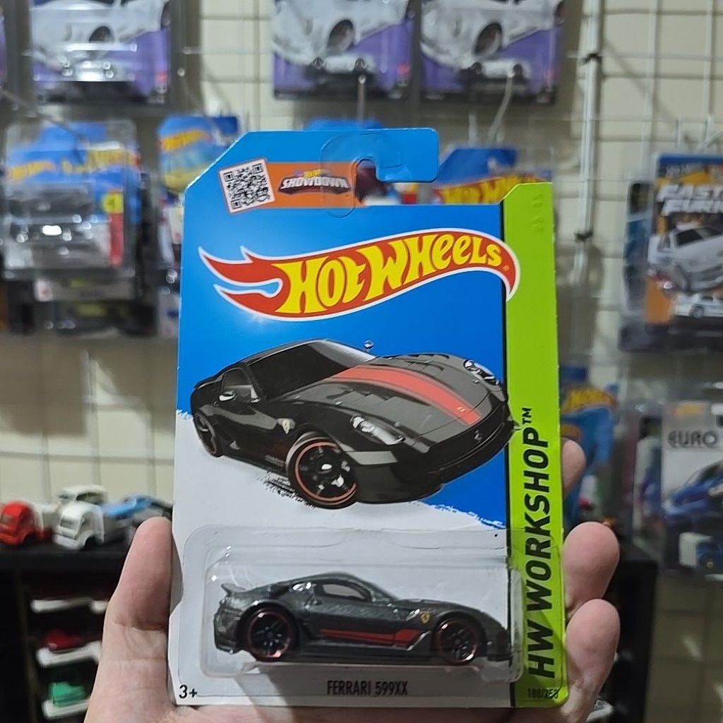 Hotwheels Regular Ferrari 599XX Merah Hitam