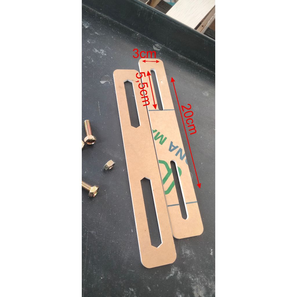 Bracket Framless Plat Nomor Motor Akrilik, Dudukan Plat Nomor Motor  Akrilik