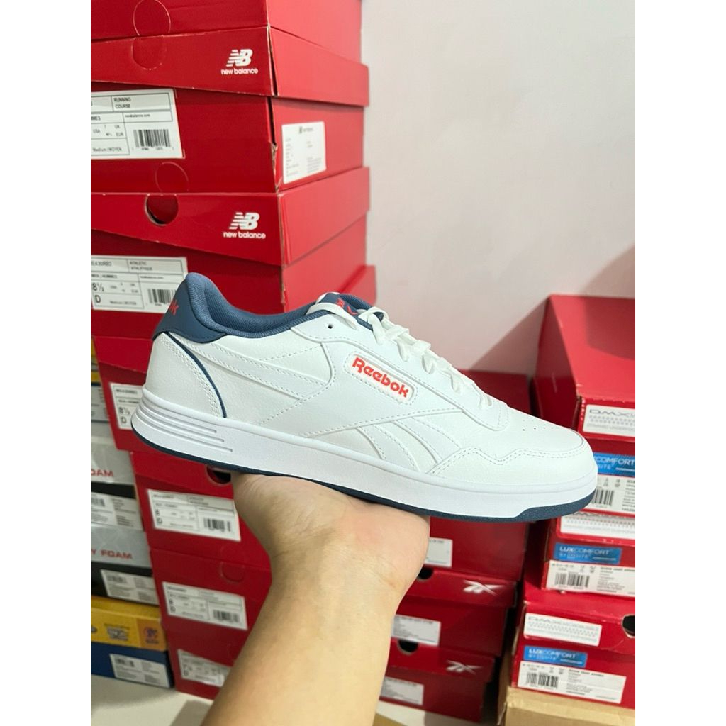 Reebok Court Advance - 100208884 - White/ Blue