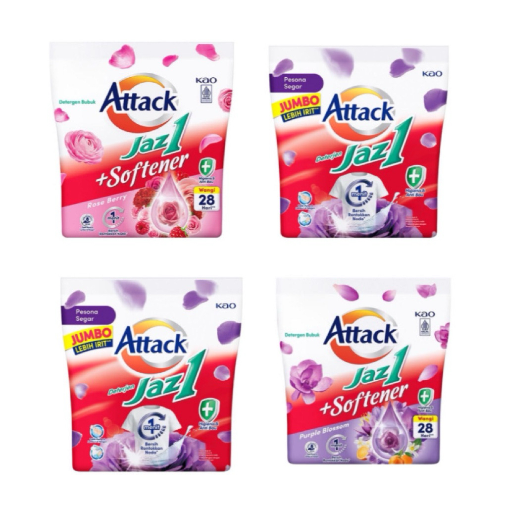 Attack Jaz1 Deterjen Bubuk 1.4 kg sabun cuci baju