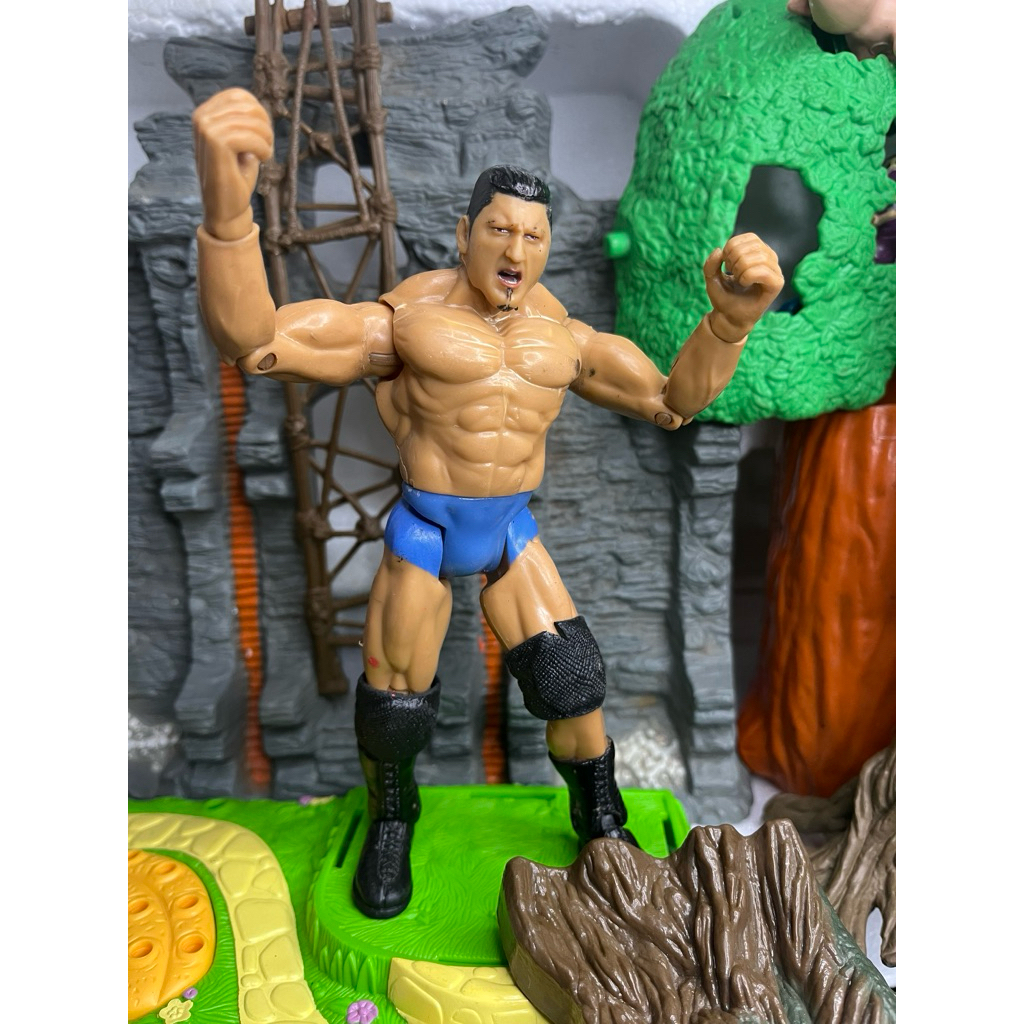 Mainan Figur Olahraga sepakbola Atlit WWE WWF Smackdown