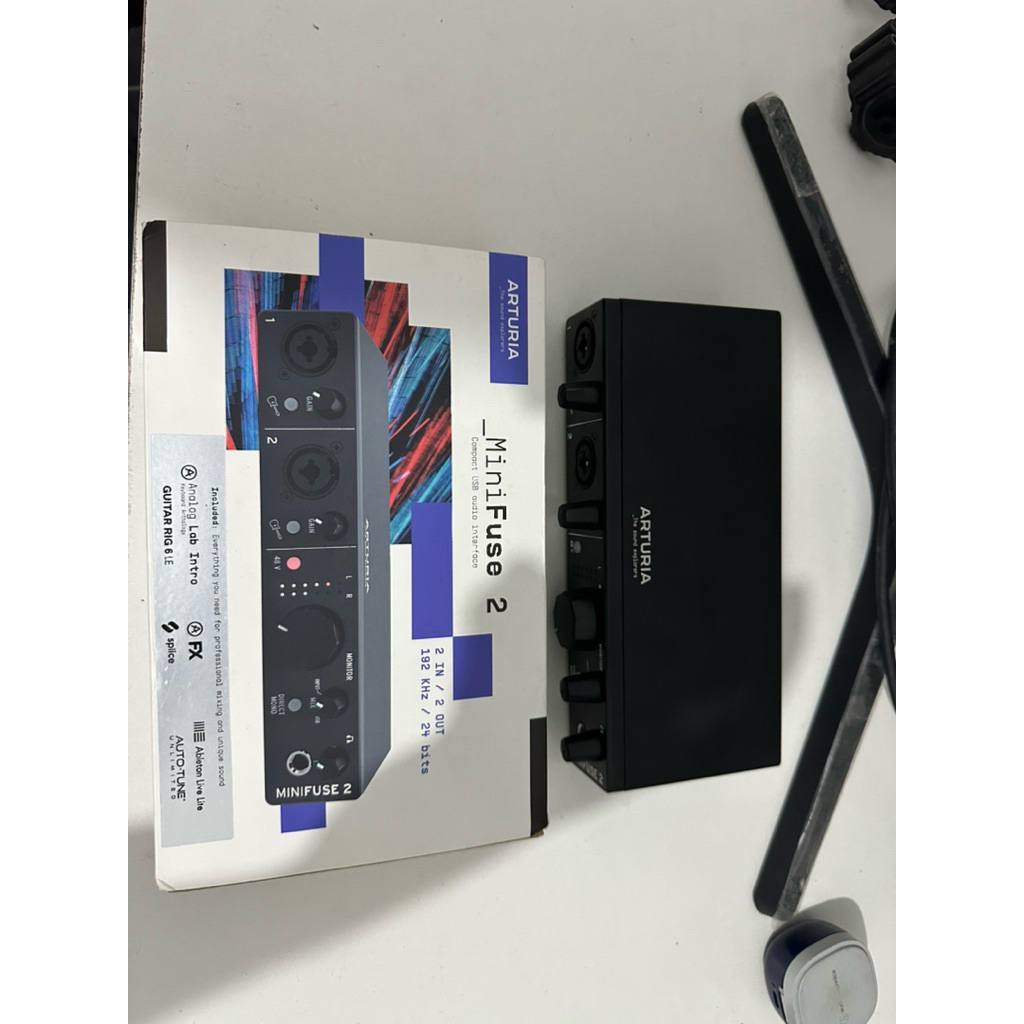 Arturia MiniFuse 2 audio interface bekas seperti baru