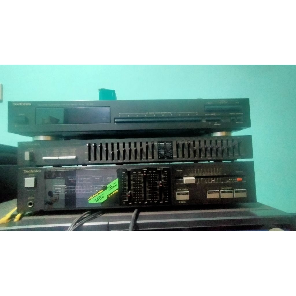 1 Paket amplifier Technics