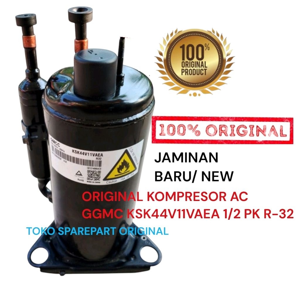 Kompresor AC 1/2 Pk R32 GMCC Original Baru