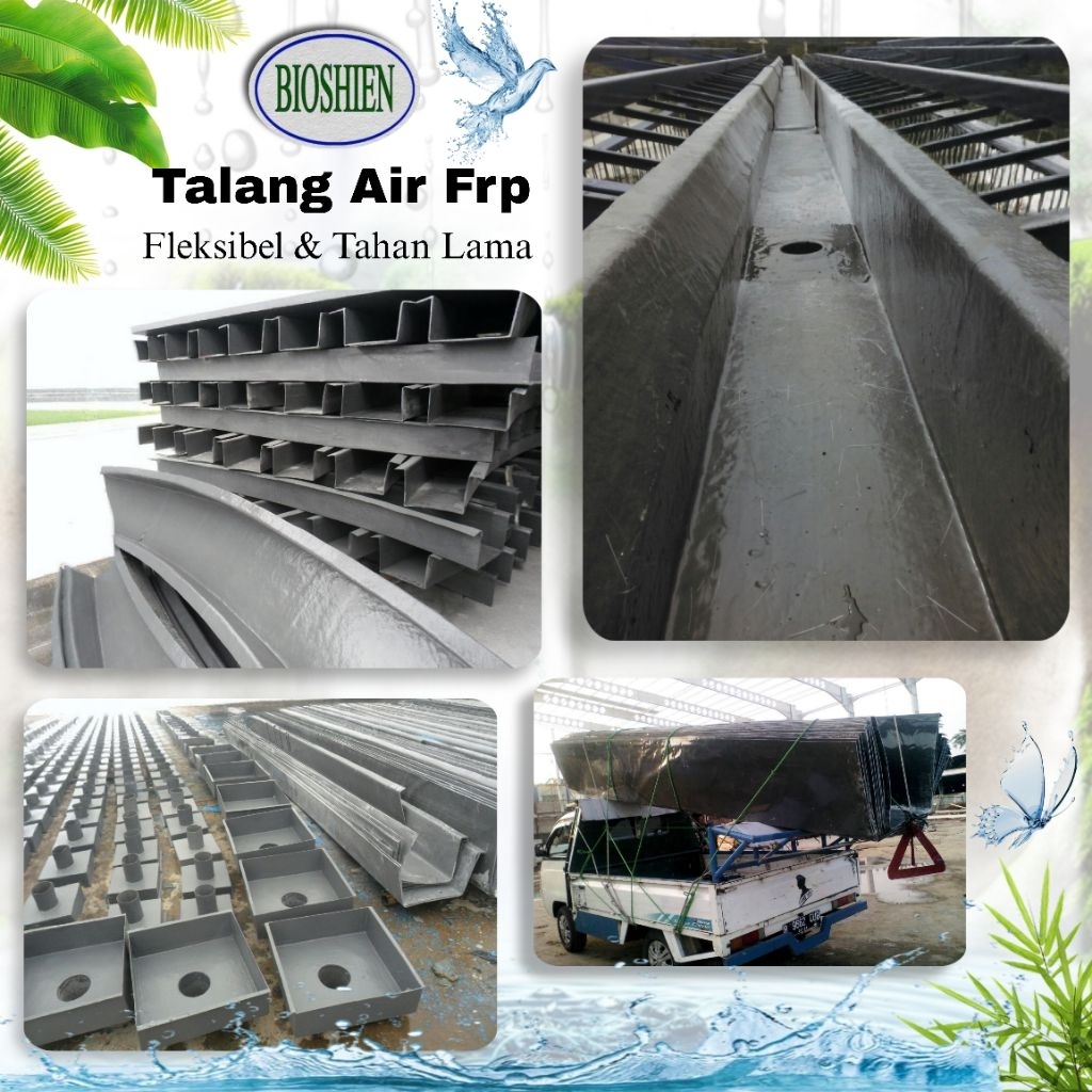 Talang Frp, Talang Fiber, Talang Fiberglass, Gutter Frp, Talang air Fiberglass