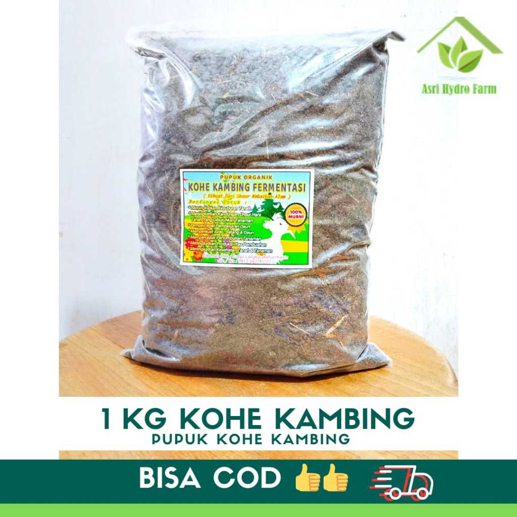 KOHE KAMBING SUDAH FERMENTASI 1KG