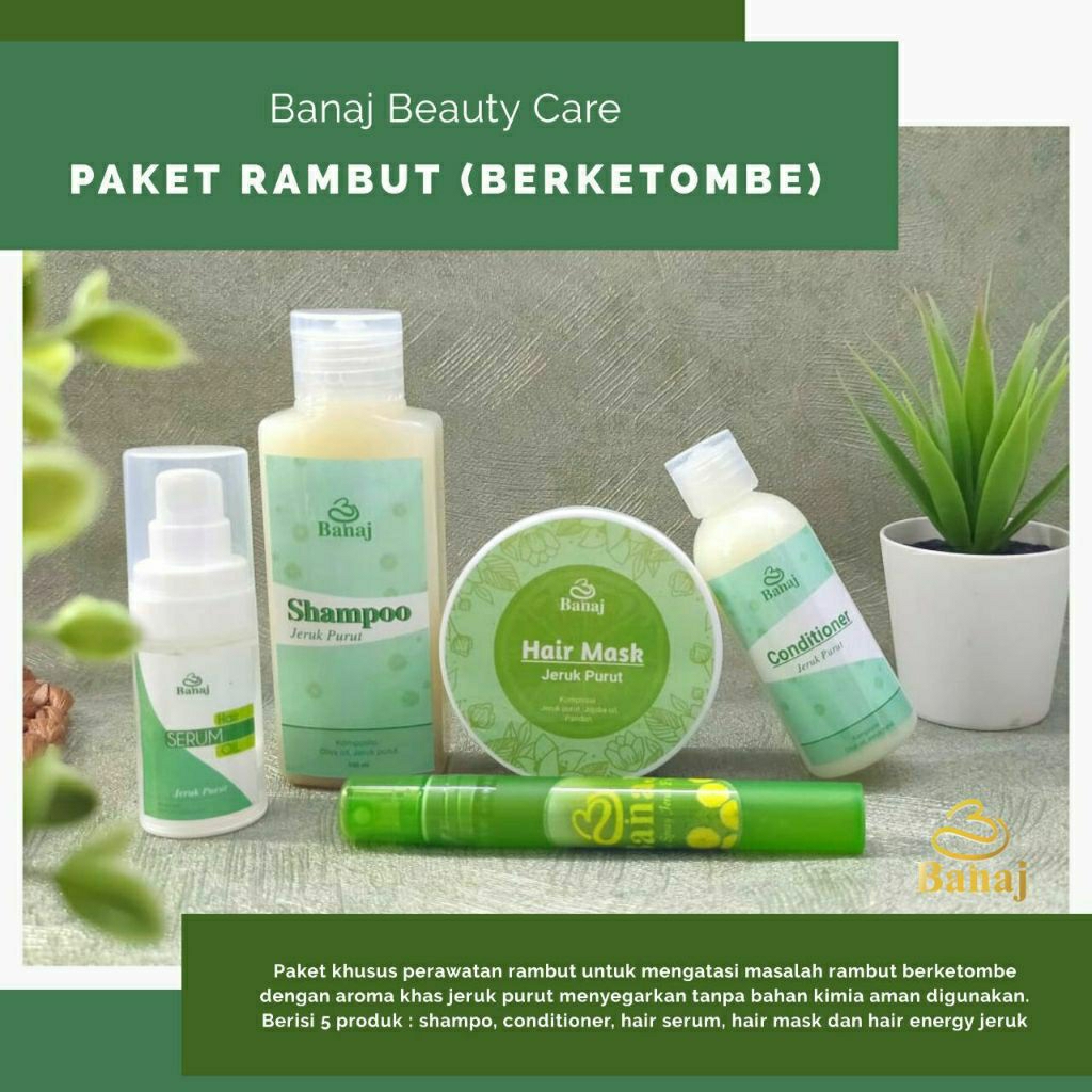 PAKET RAMBUT BANAJ BEAUTY CARE