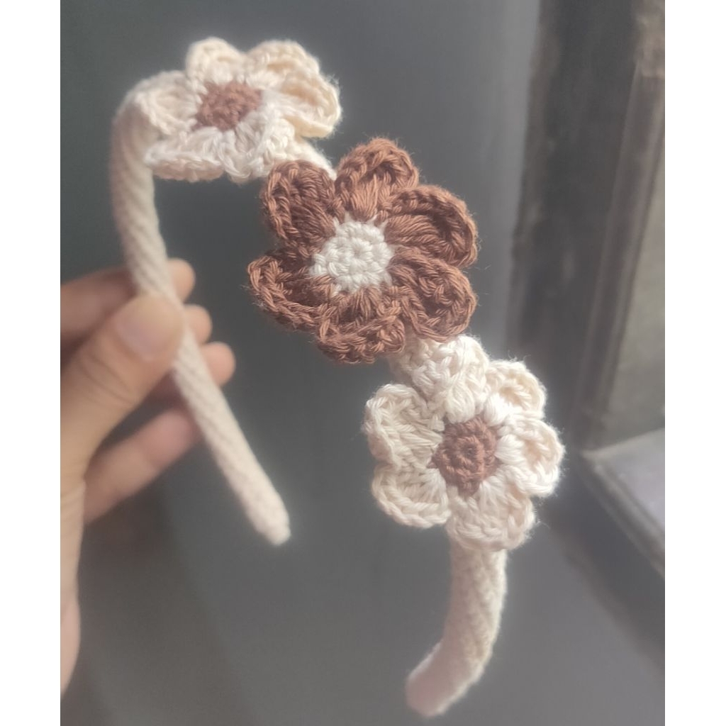 bando rajut handmade / bando anak / bando dewasa