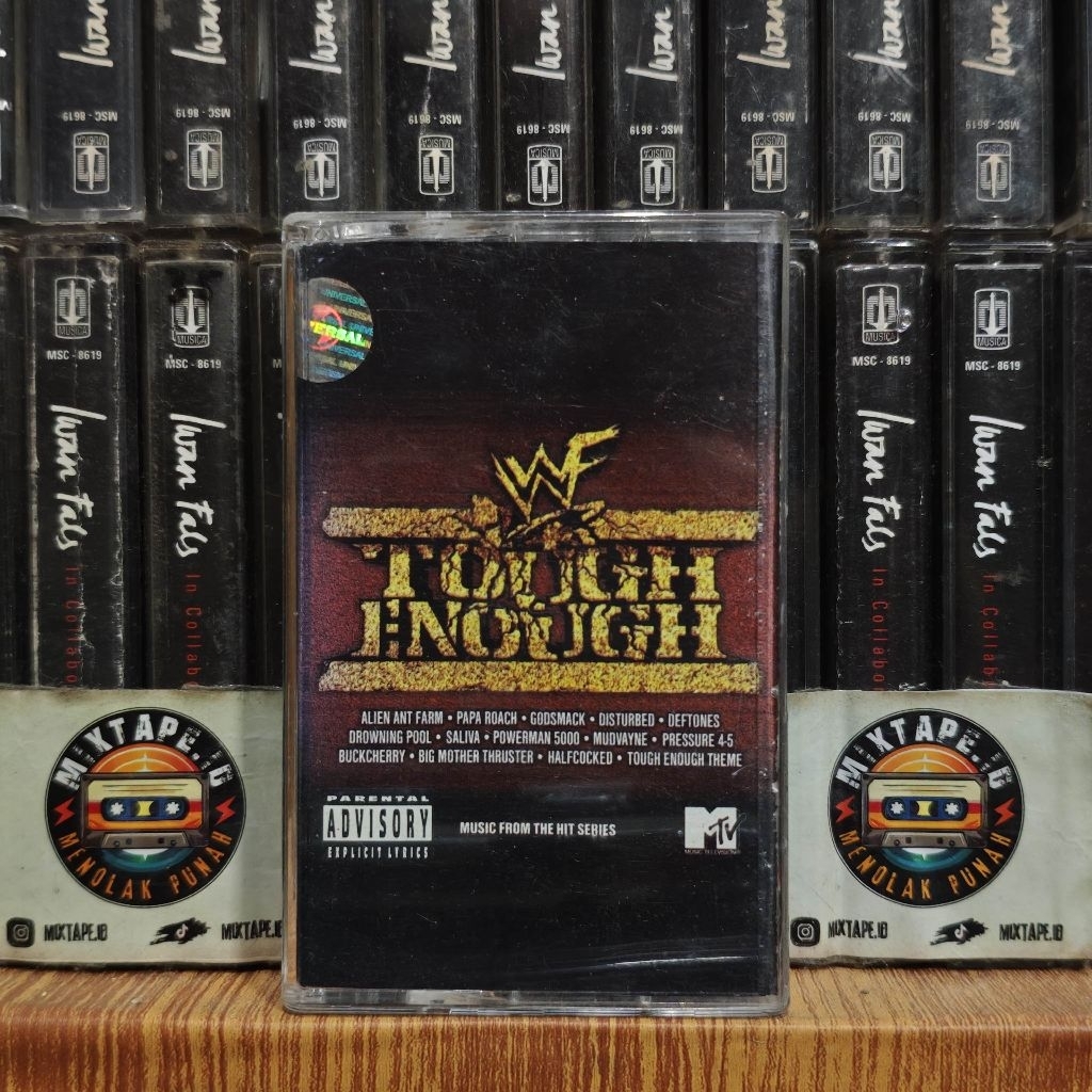Kaset - WWF Tough Enough - Kompilasi Barat - Alien Ant Farm, Papa Roach, Godsmack, Disturbed, And An