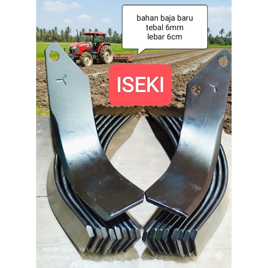 Pisau rotary ISEKI/CLAS talos/CROWN/QUICK/PINDAD/ARBOS