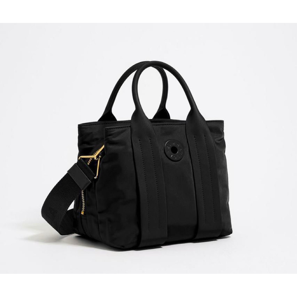 tas bimba y lola  bolso medium black original preloved like new