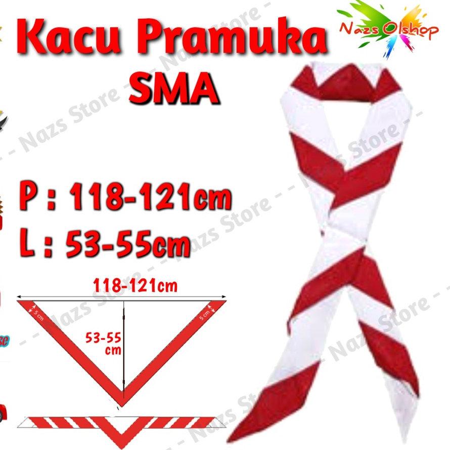 Kacu / Dasi / Hasduk Pramuka SMA Grosir dan Eceran