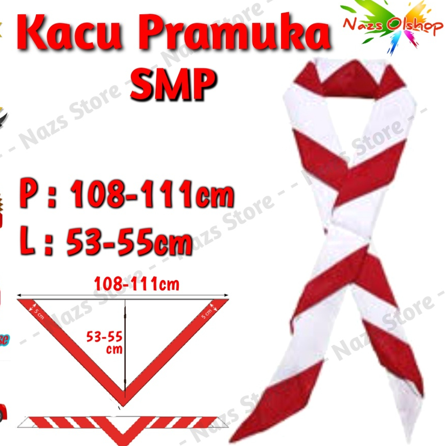 Kacu / Dasi / Hasduk Pramuka SMP Grosir dan Eceran