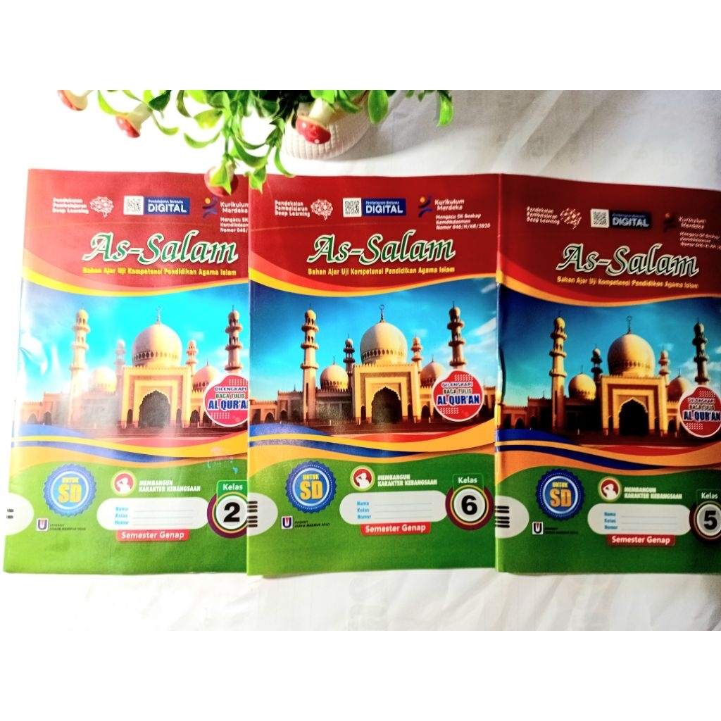 LKS Agama Islam Assalam kelas 1 SD/MI Kurikulum merdeka Smt 2