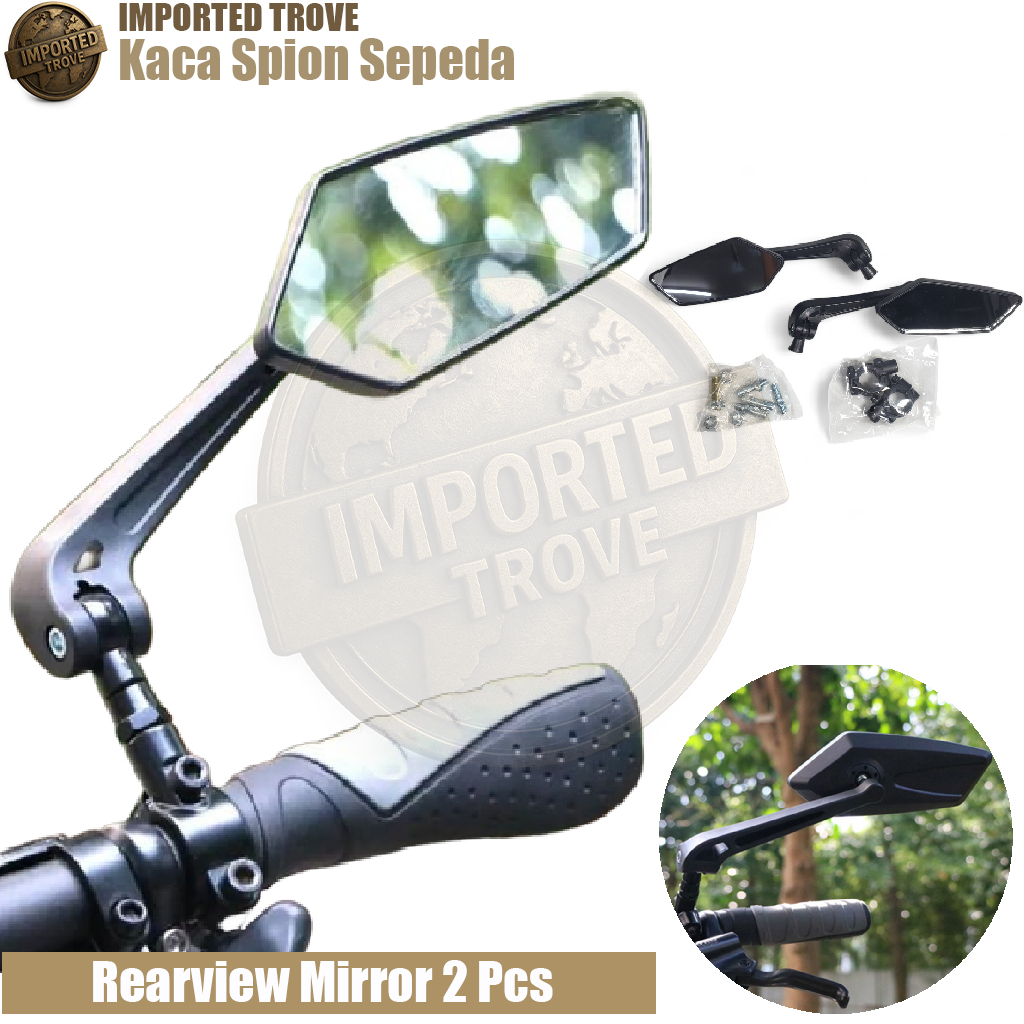Kaca Spion Sepeda, Spion Sepeda MTB, Spion Sepeda Balap, Road Bike Mirror, Aksesoris Keamanan Sepeda