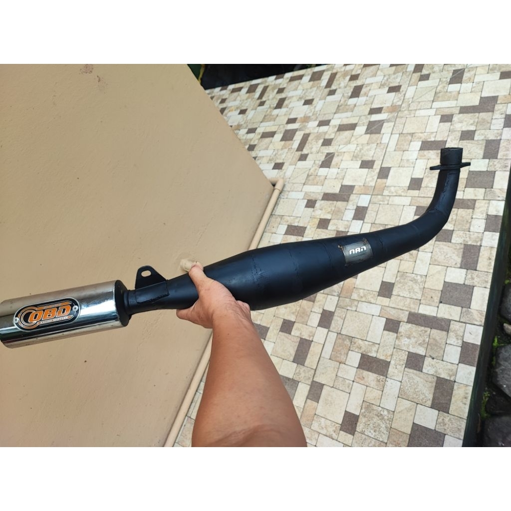 knalpot obd f1zr kolong bahan tebal