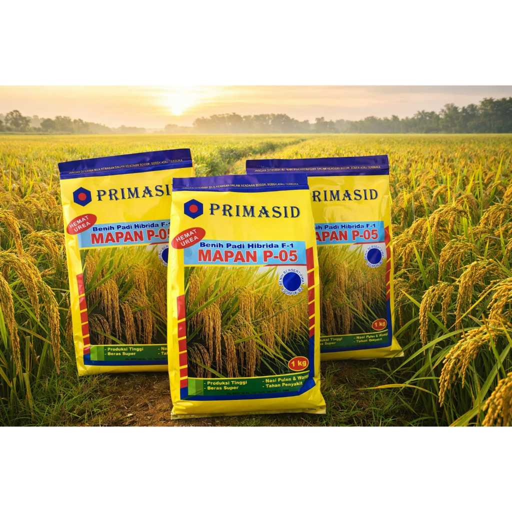 BENIH//BIBIT_ PADI-UNGGUL-MAPAN-P05-1KG||SIAP-TANAM