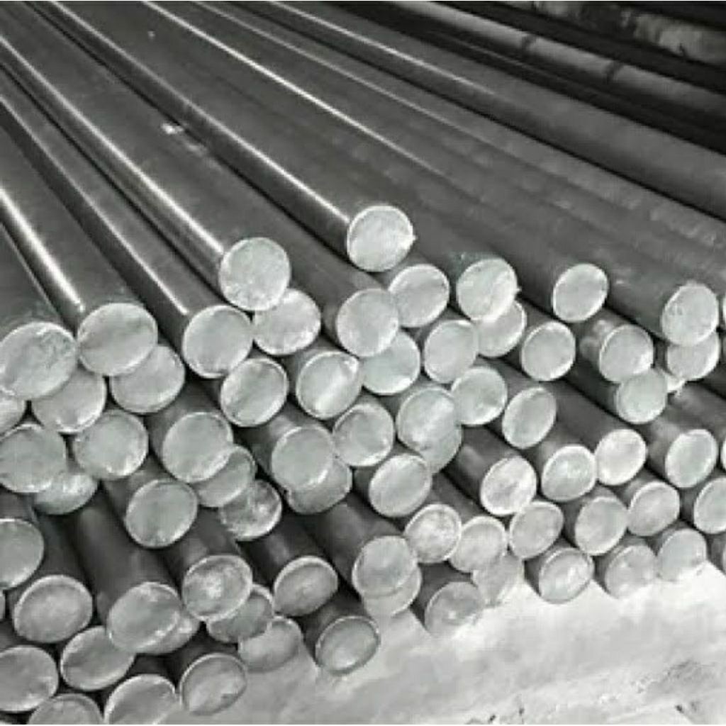 as besi batangan bulat diameter 45mm panjang 120cm