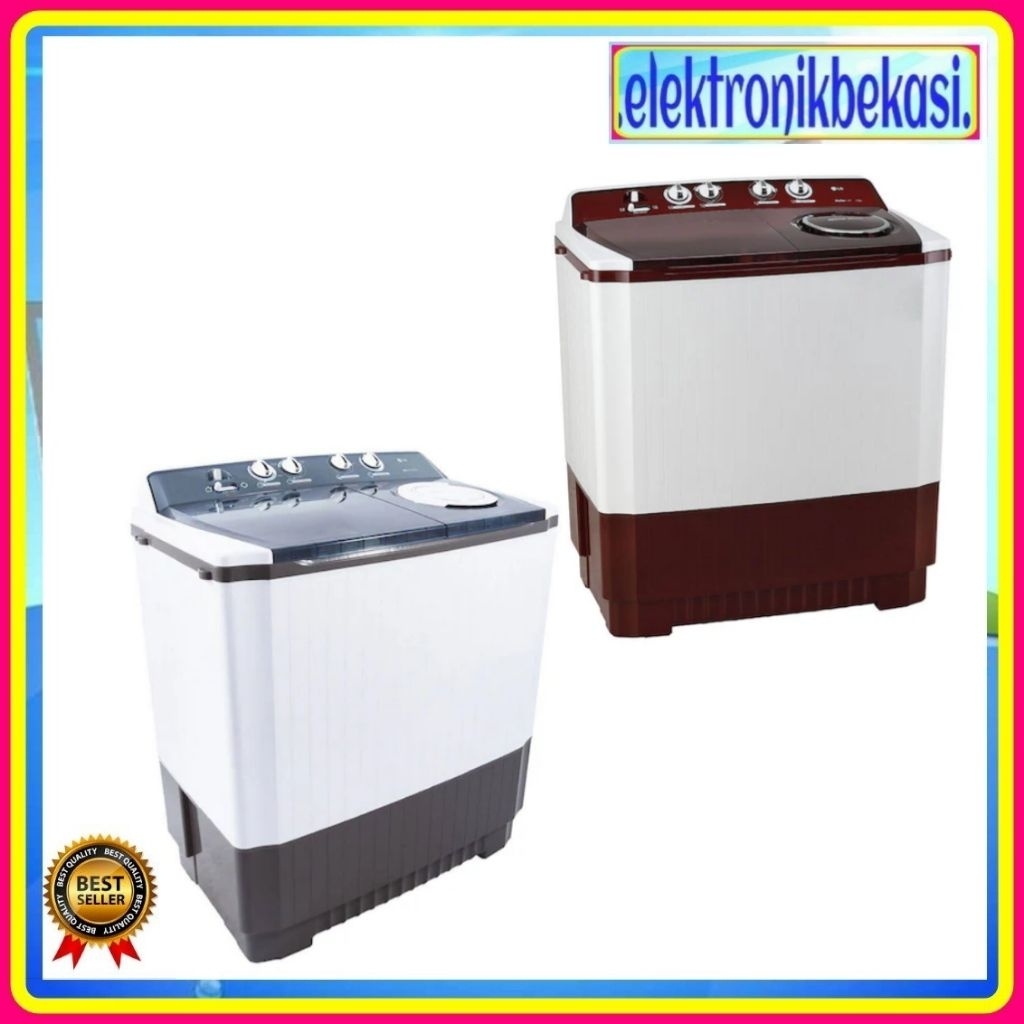 MESIN CUCI LG 9050R / MESIN CUCI LG 9050 RTB / MESIN CUCI LG 2 TABUNG 9 KG