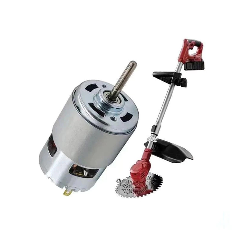 DC Motor RS-755 RQ-755 21V Mesin Potong Rumput Lawn Mower Baterai Cordless Grass Trimmer Motor