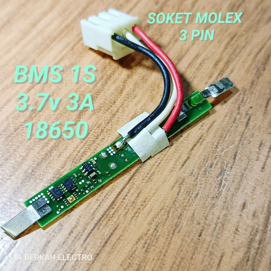 Bms 1S 3A 18650 3.7v