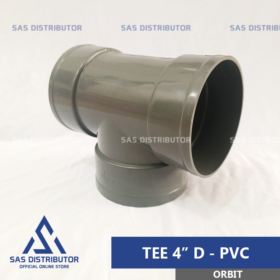 Tee 4" inch D | Tee Pipa 4" inch PVC Orbit | Leter T 4" in | Tee Paralon 4" PVC