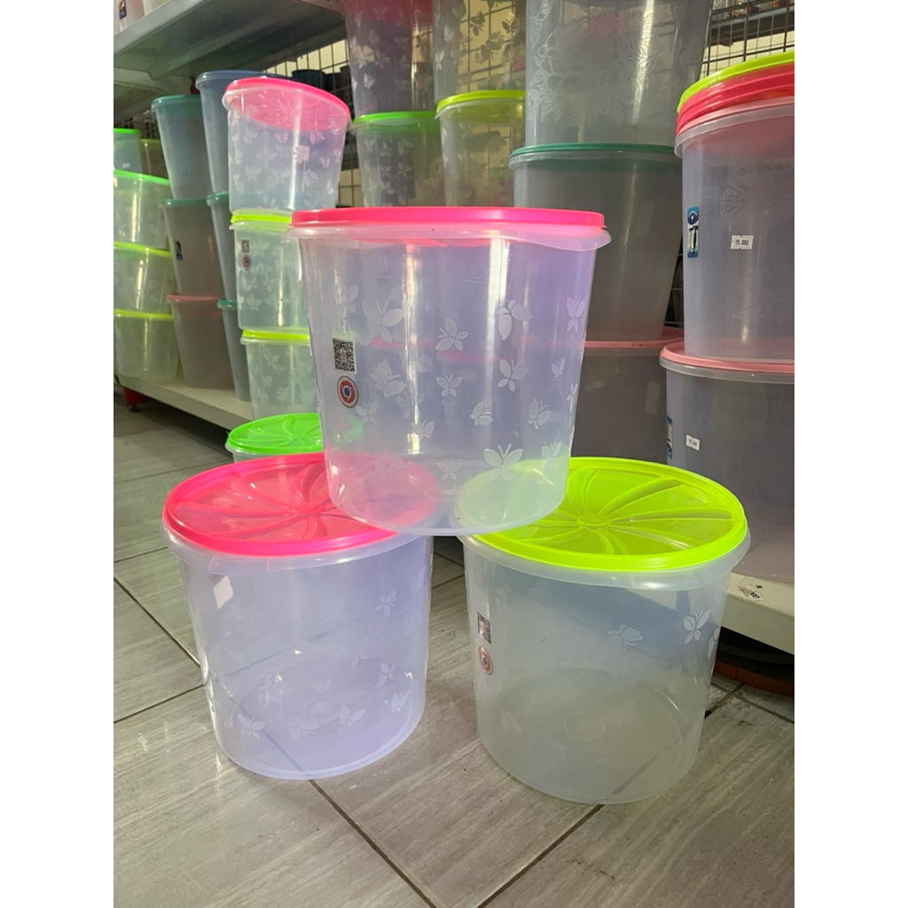 toples krupuk/toples jajan/toples ori plast ukuran 3liter,5liter,10liter