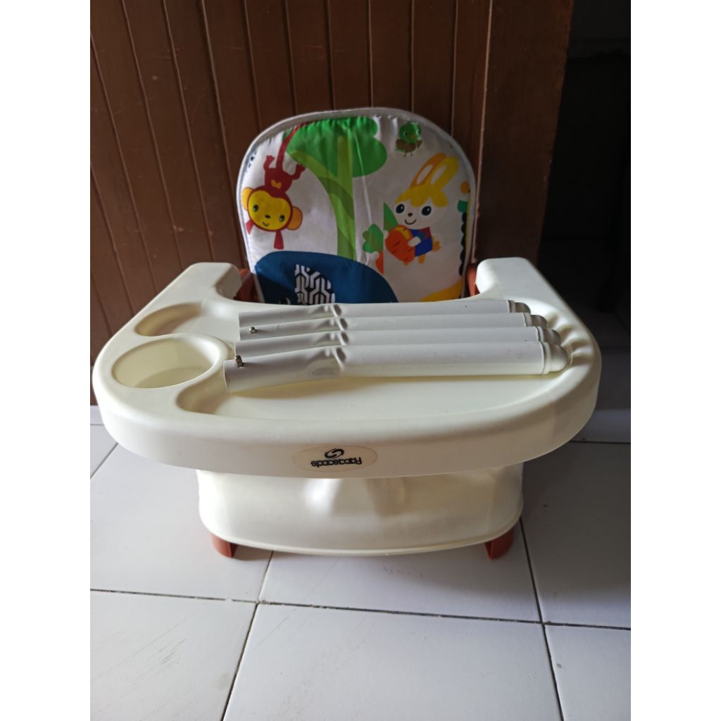 kursi makan space baby bekas second preloved baby chair