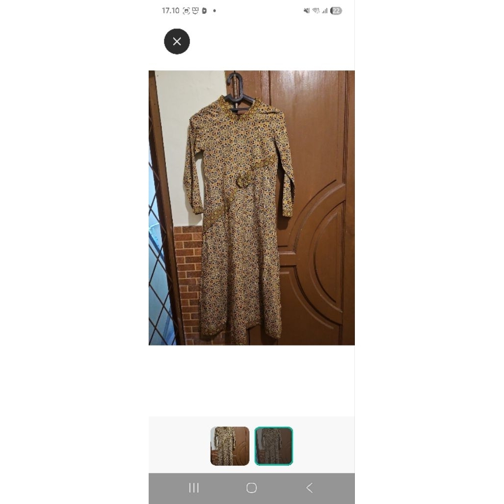 Dress Anak Batik Keris