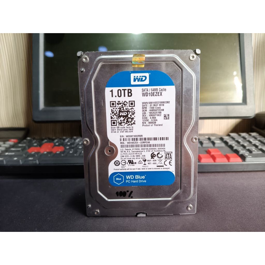 HDD WD Blue 1TB second + kabel SATA