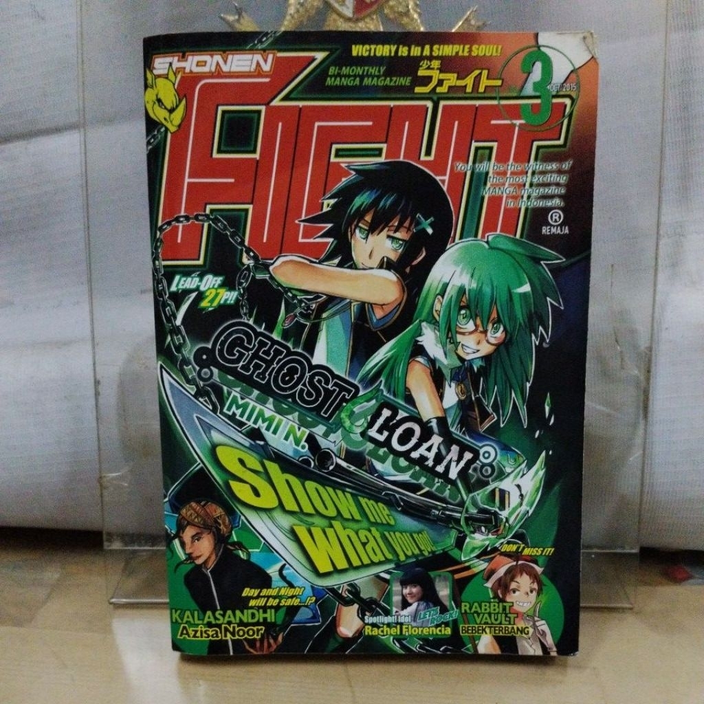 komik, shonen fight, ghost loan .