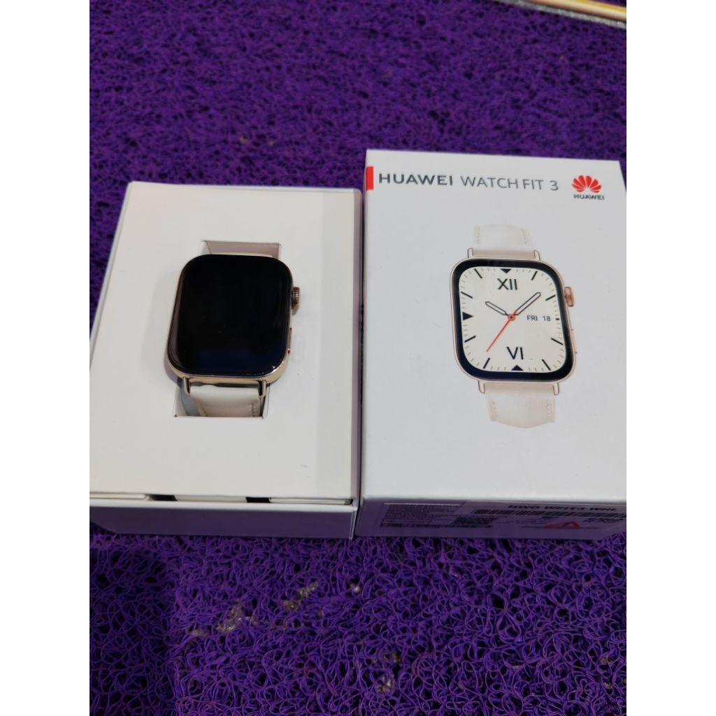 huawei watch fit 3 NFC leather