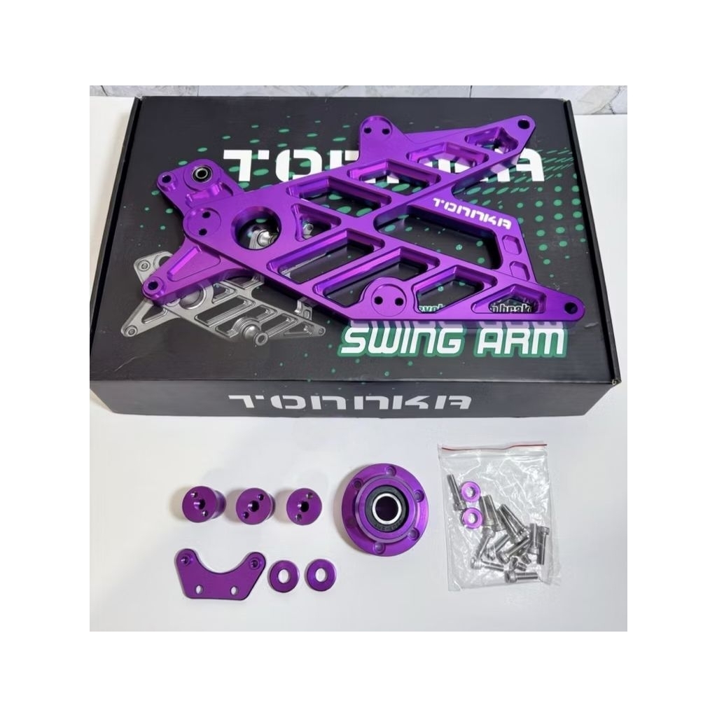 SWING ARM BILLET TONNKA PCX 150/PCX 160 ALUMINIUM ALLOY/LENGAN AYUM ARM PCX 160/PCX 150 TONNKA THAIL