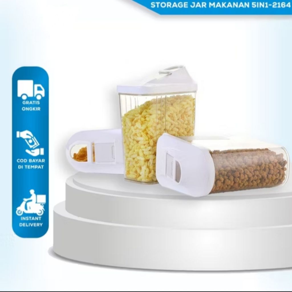 Tsuraya ~ Tempat makan Kucing / Toples Kucing / feed food storage