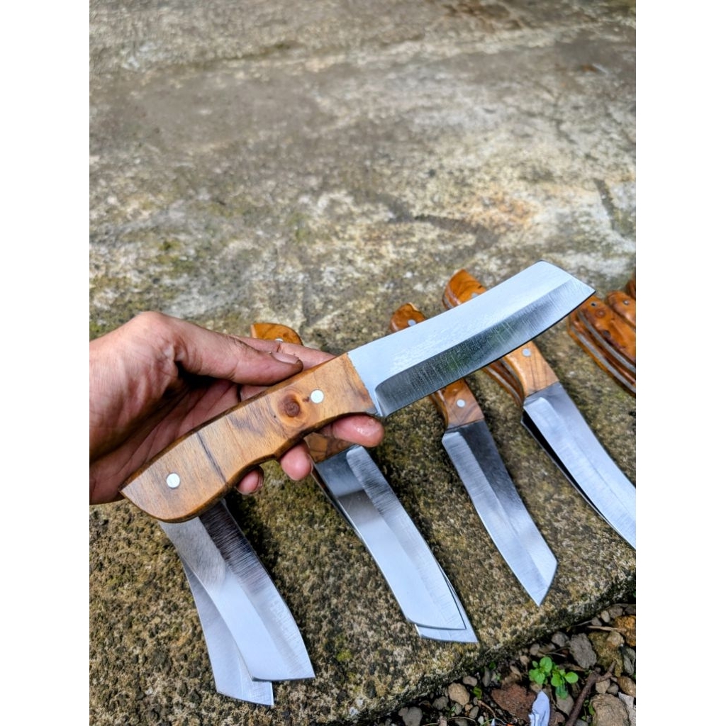 pisau belah durian baja d2