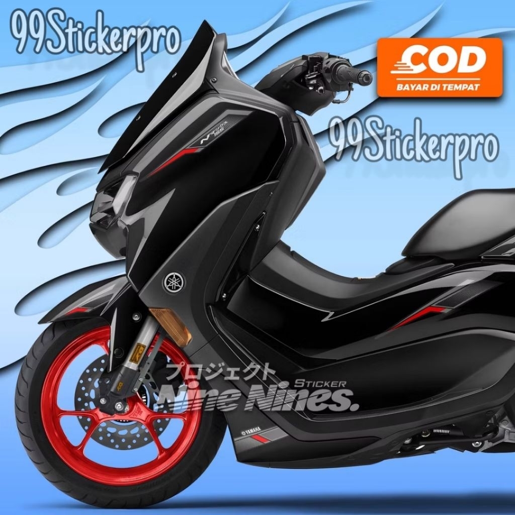 Striping Stiker Nmax 155 New Cutting Sticker Nmax 155 New - Aksesoris Motor Stiker Yamaha Nmax New S