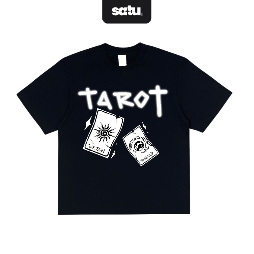 SATUF - Kaos Feast Menyala Reflektif – Tarot | Streetwear