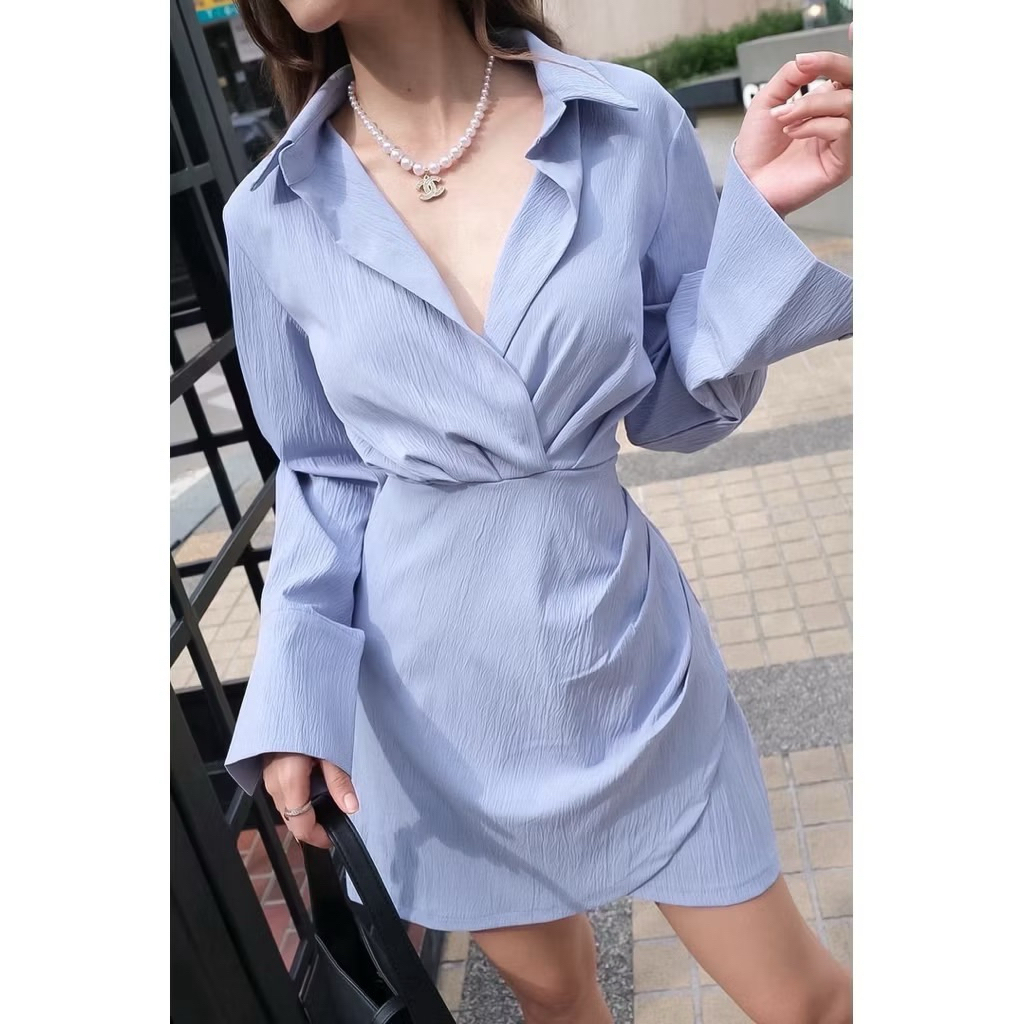 DRESS KIMONO LENGAN PANJANG IMPORT BANGKOK BKK