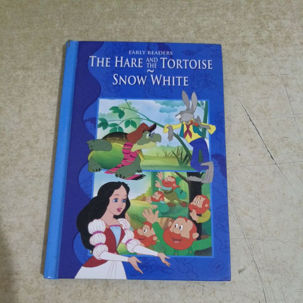 Buku Cerita EARLY READERS THE HARE AND THE TORTOISE~SNOW WHITE