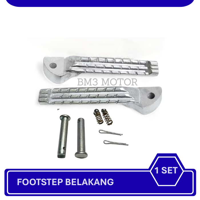 Karet Footstep Foot Step Pijakan Belakang Nmax 155 Aerox 155
