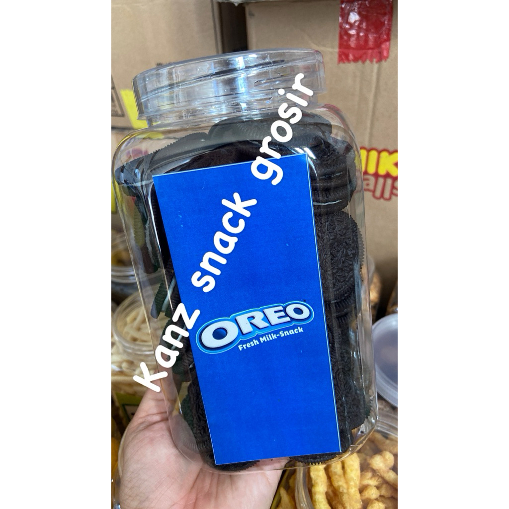 oreo kemasan toples oreo toples snack toples viral tangan pertama kue lebaran