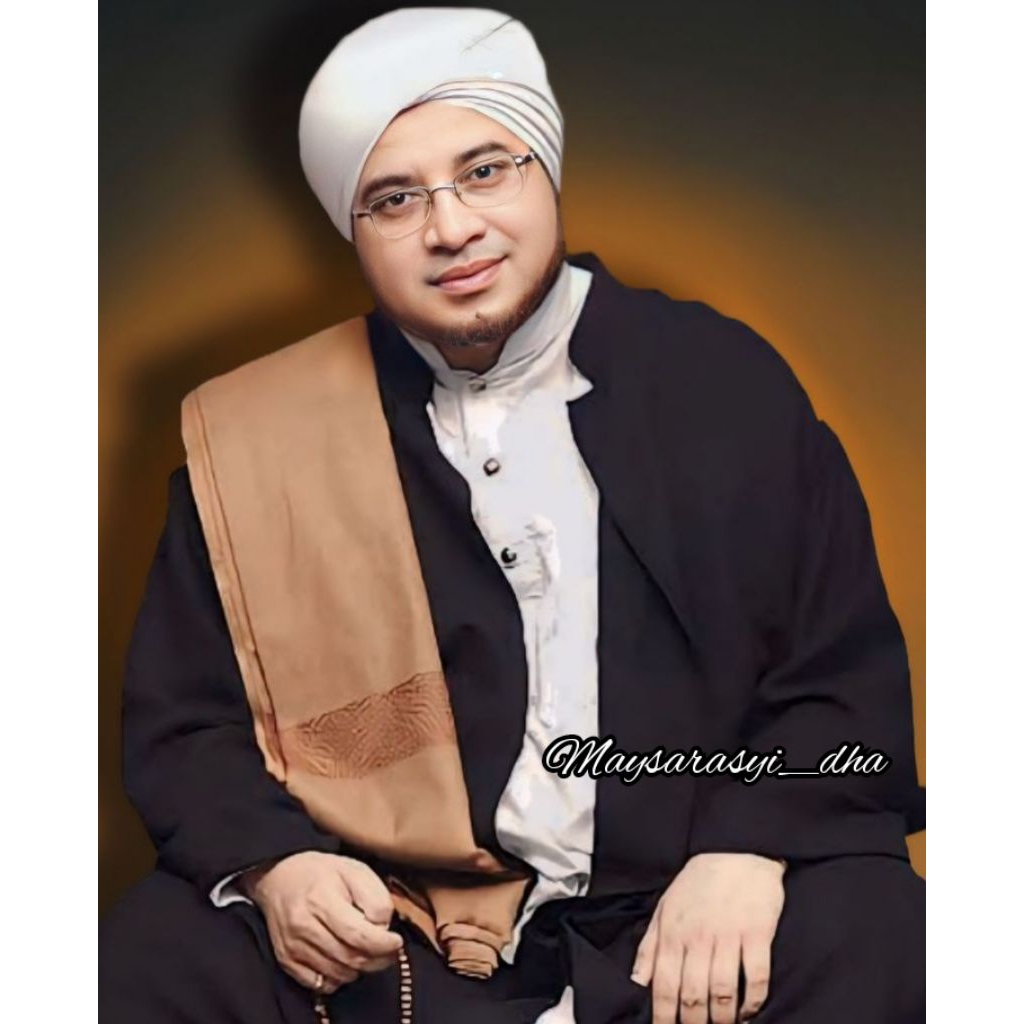 POSTER (FOTO) Habib Munzir Almusawwa bahan pvc luster premium